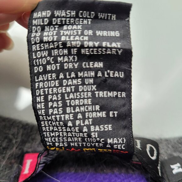 Vintage 90s I B Diffusion Colourful Wool Sweater Size M - Picture 5 of 5